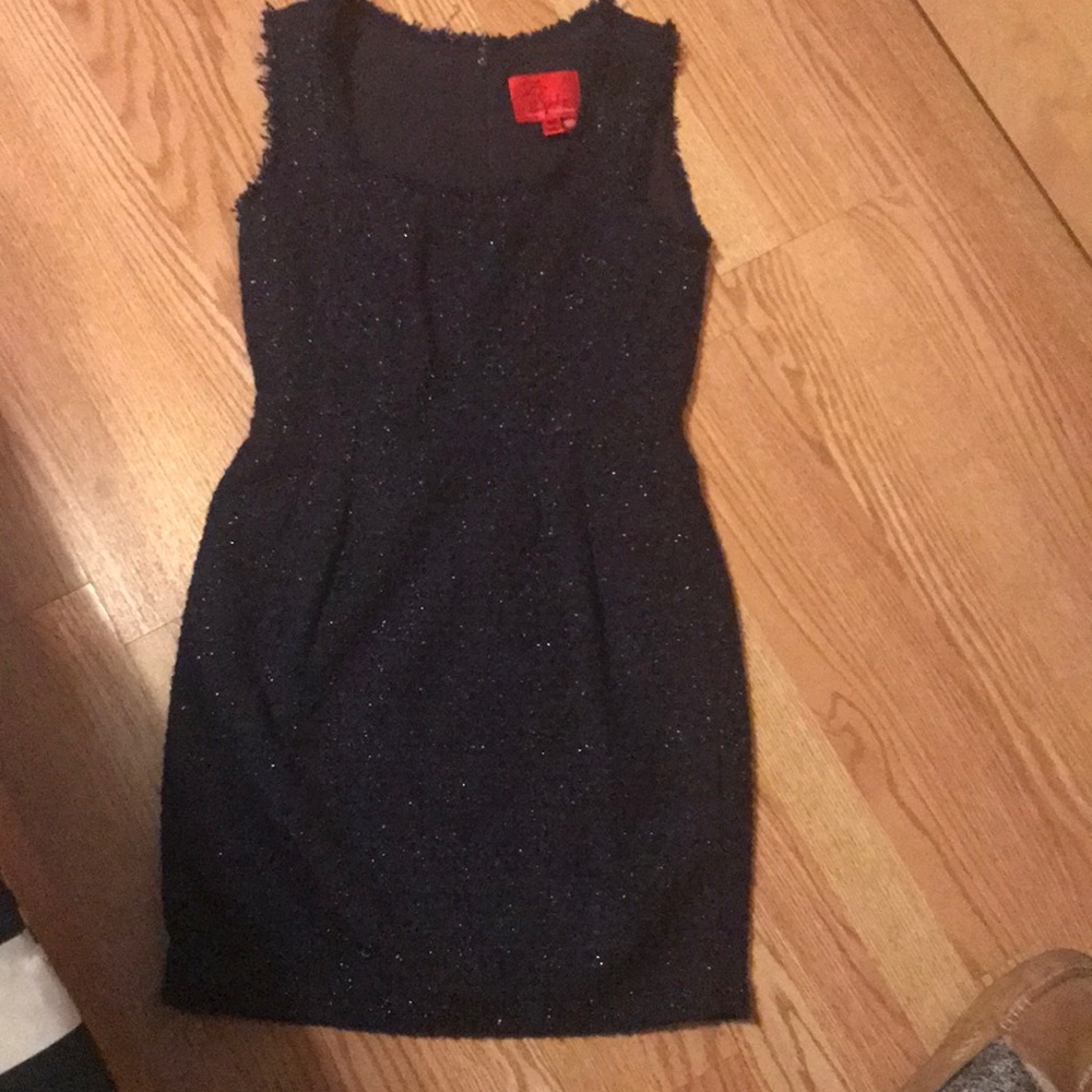 Z by Zac Posen navy tweed dress